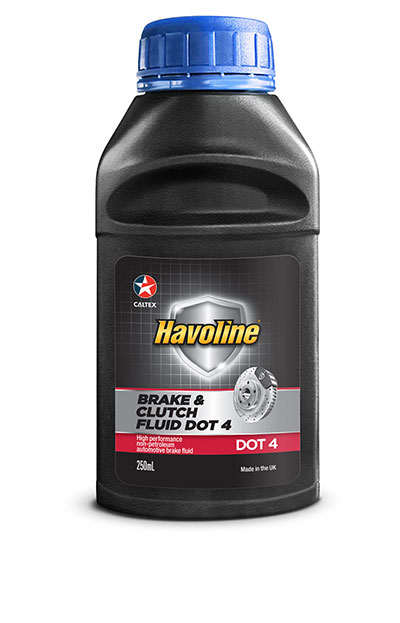 Havoline® Brake and Clutch Fluid DOT 4